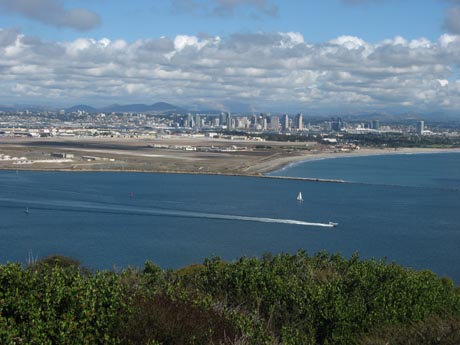 Photo Looking Across San Diego Bay From Cabrillo National Monument